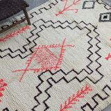 Tapis marocain berbère 290 x 190 cm tapis azilal en laine