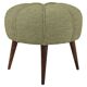 Up to Six Charming Zigzag Midcentury Stools, Pouf, Ottoman, Footstools, 1950s