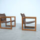 Ensemble de deux fauteuils lounge Diana par Karin Möbring pour Ikea