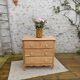 Oak chest of drawers