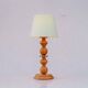 Large vintage pine table lamp from Markslöjd, 1970s