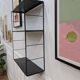 Vintage black metal shelf