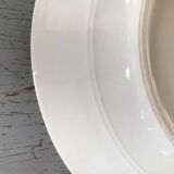 6 porcelain dessert plates with gold medals, exp 1867 1978, birds