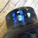Black ceramic vase