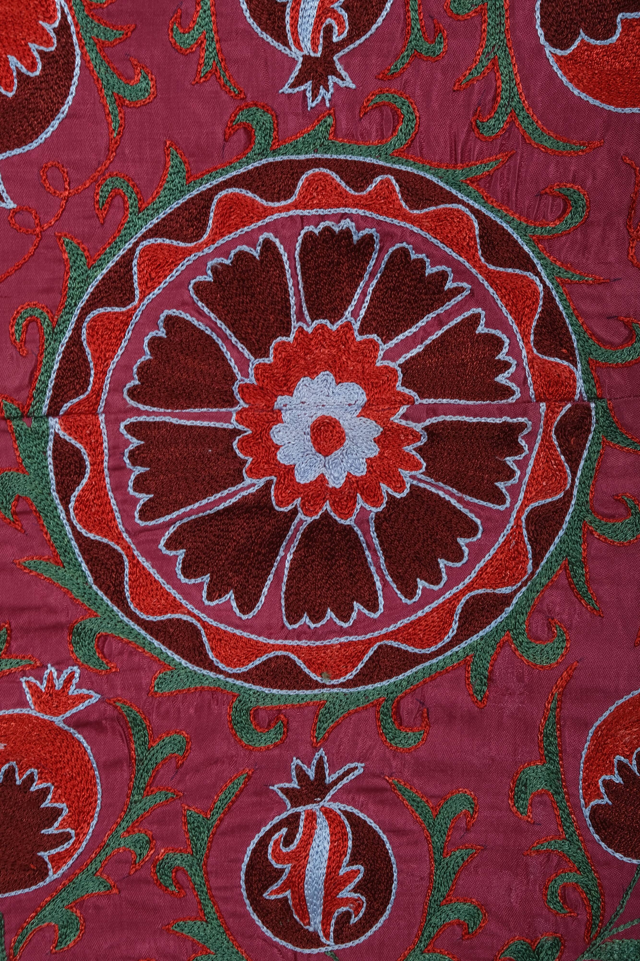 Hand knotted rug, vintage Turkish rug 93x195 cm