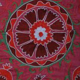 Hand knotted rug, vintage Turkish rug 93x195 cm