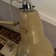 Original Anglepoise lamp by Herbert & Sons from around 1930/40 in sand colour.