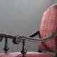 Vintage 19th century Danish Baroque oak armchair - Louis XV style
