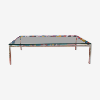 Knoll glass table