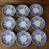 Set of 9 coffee plates 'Burgenland' by Villeroy and Boch