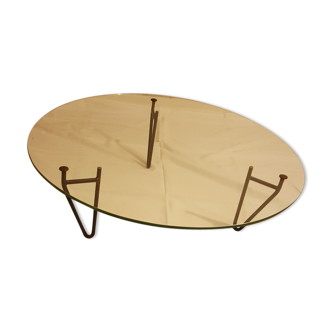 Table basse de salon années 50