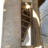 2 wine cases - old wooden 10 bottles