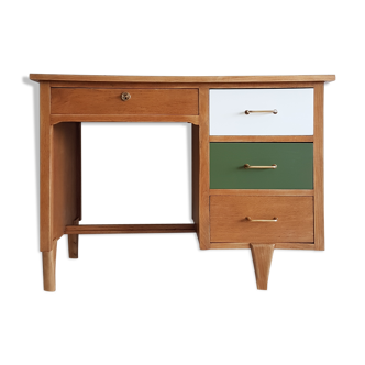 Vintage desk feet renovated compass