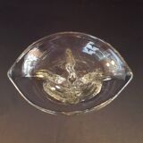 Vase en verre épais