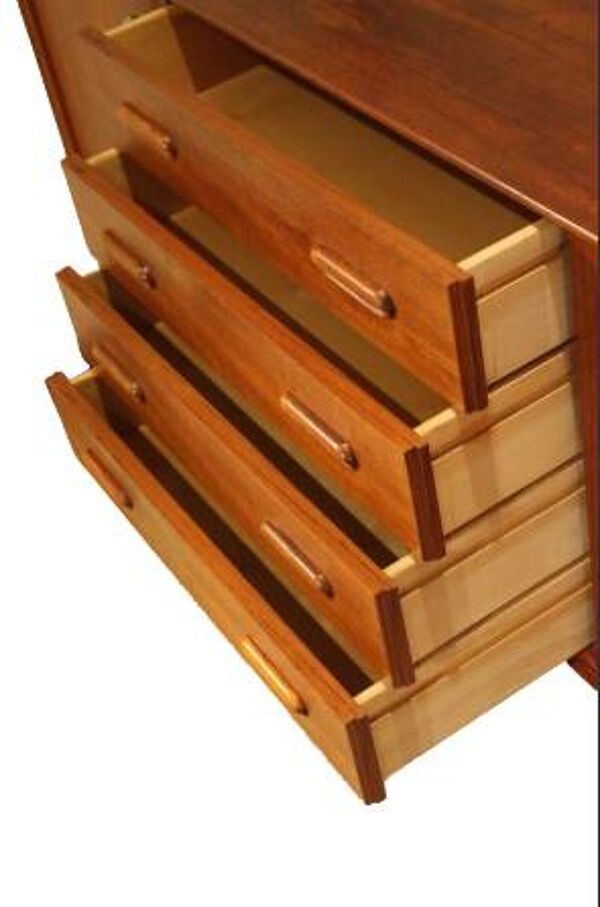 Enfilade scandinave vintage en teck