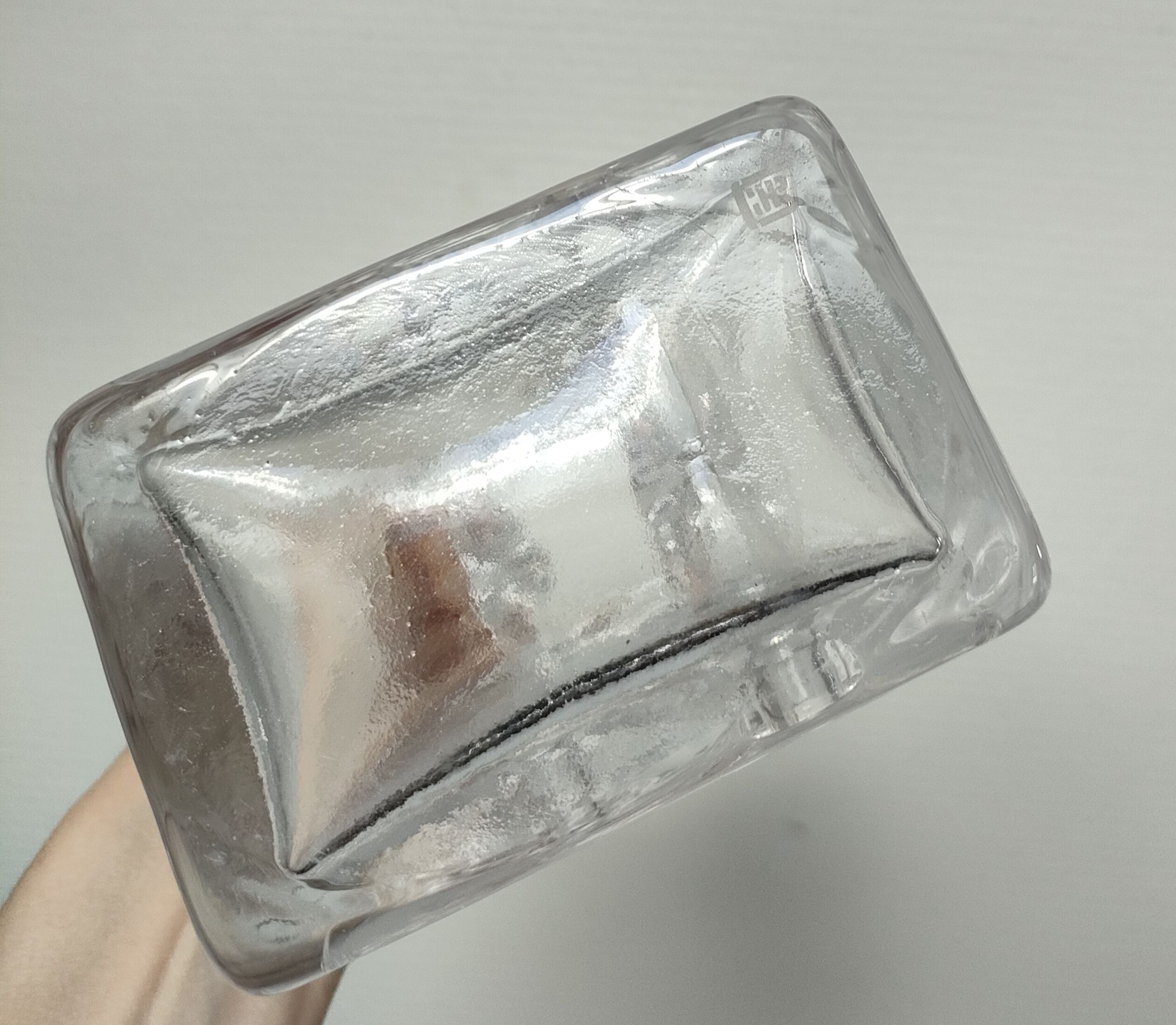 Design glass vase by Claus Josef Riedel 60s-70s