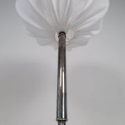Art Deco table lamp in silver plate, 1930s Sweden