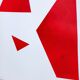 Peinture minimaliste rouge