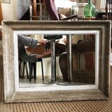 Stucco mirror