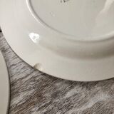 6 flat plates mod. Annick Montereau