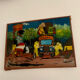 Six Suweer - painting fixed under glass