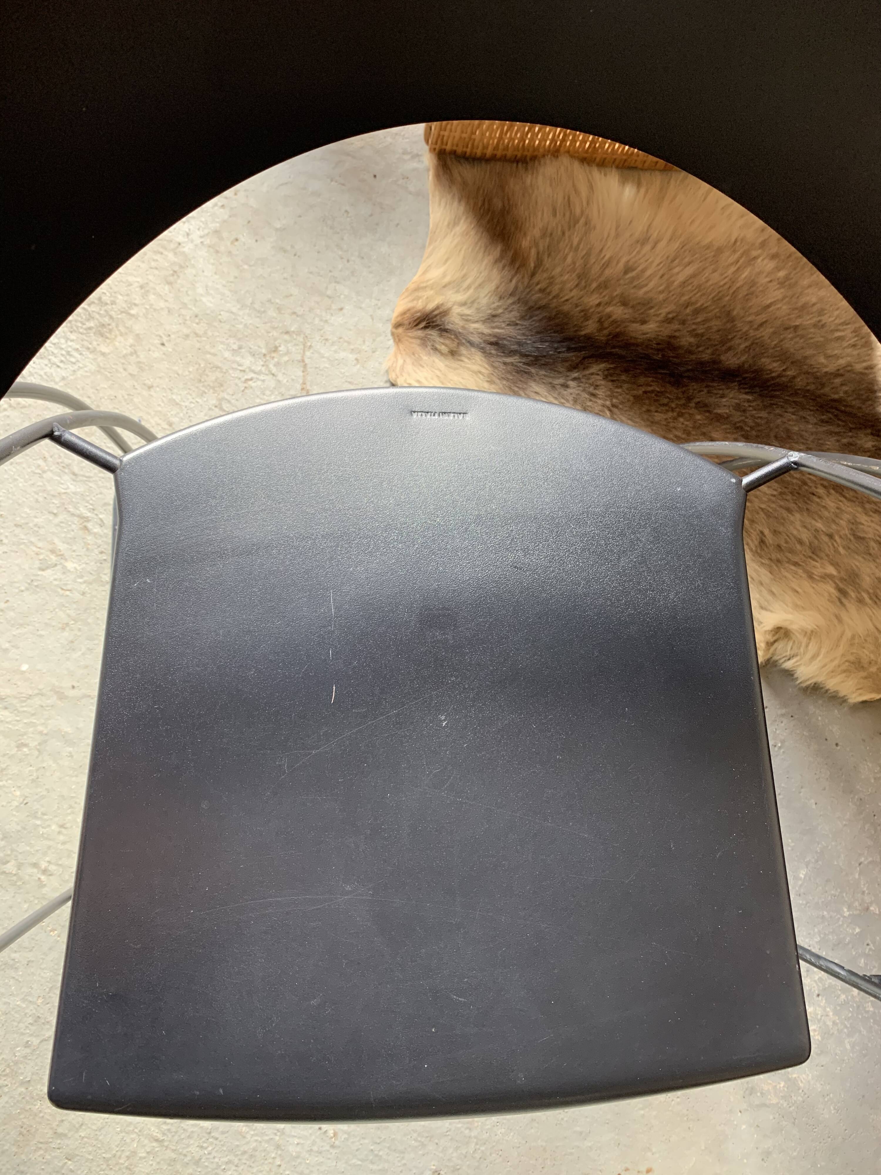 6 Baleri chairs, model Juliette - 1987 - Italy