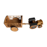 Tractor and trailer Brand Moulin Roty