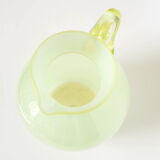 Pichet verre opalescent