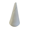 Conical lamp in opaline of Murano vintage 52 cm