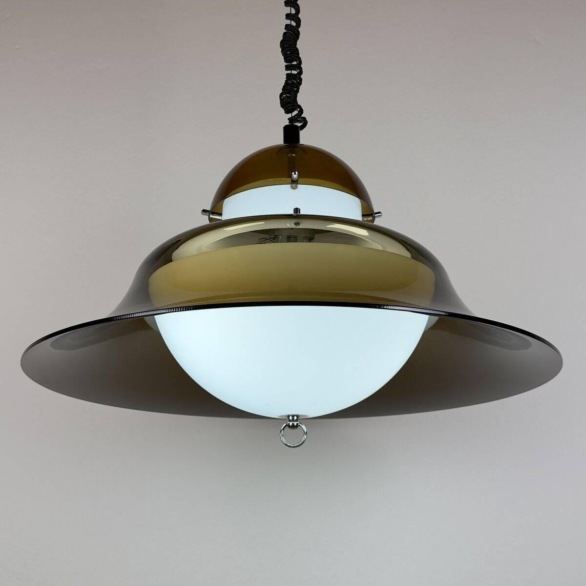 Vintage Suspension Lamp KD14 by Sijaj Hrastnik, Former Yugoslavia, 1960s