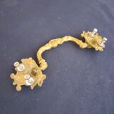 Falling bronze handle, for furniture