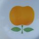 Round apple dish