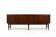 High Quality Danish Sideboard with Brass Handle Inlays 1950s