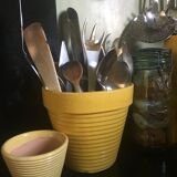 Lot of 3 flower pots 60s