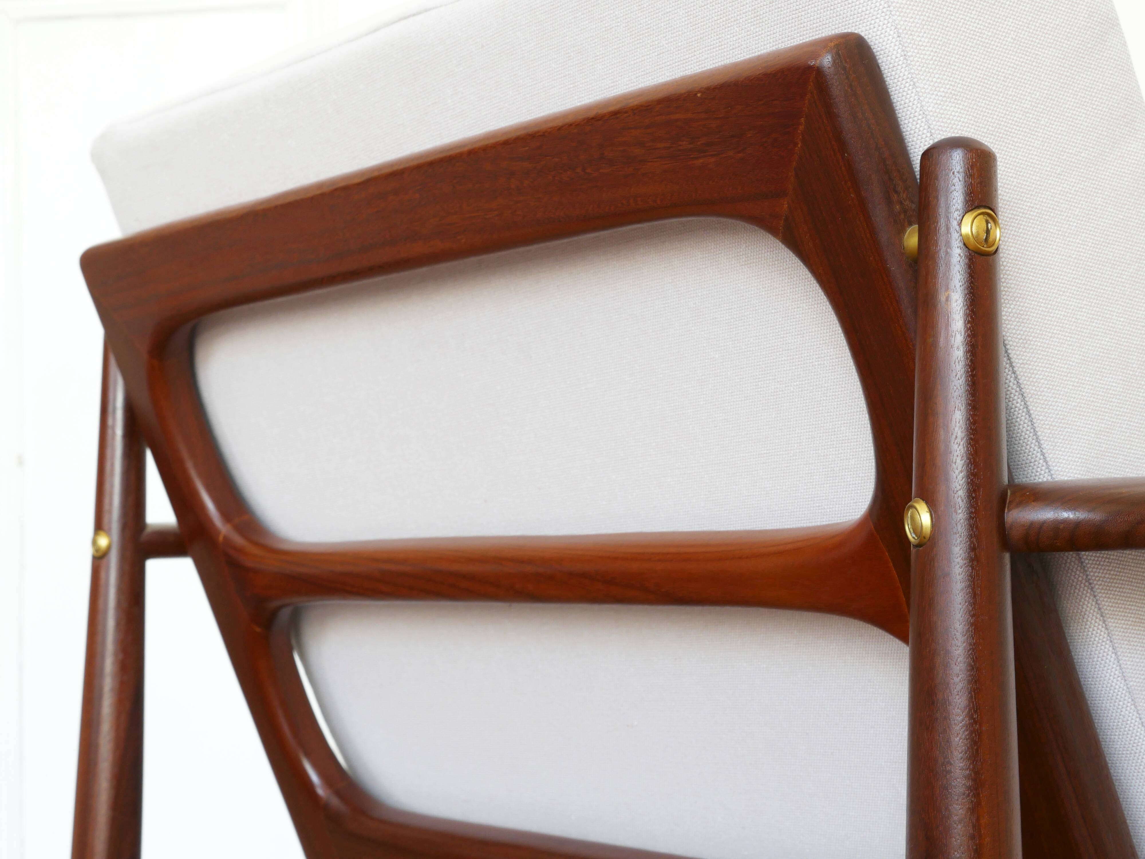 Grete jalk armchair - fabric, foam & straps: new