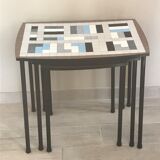 Pull-out tables vintage design annees 60