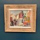 Original Swedish Oil On Panel – "Village Motif" – Signed – Framed