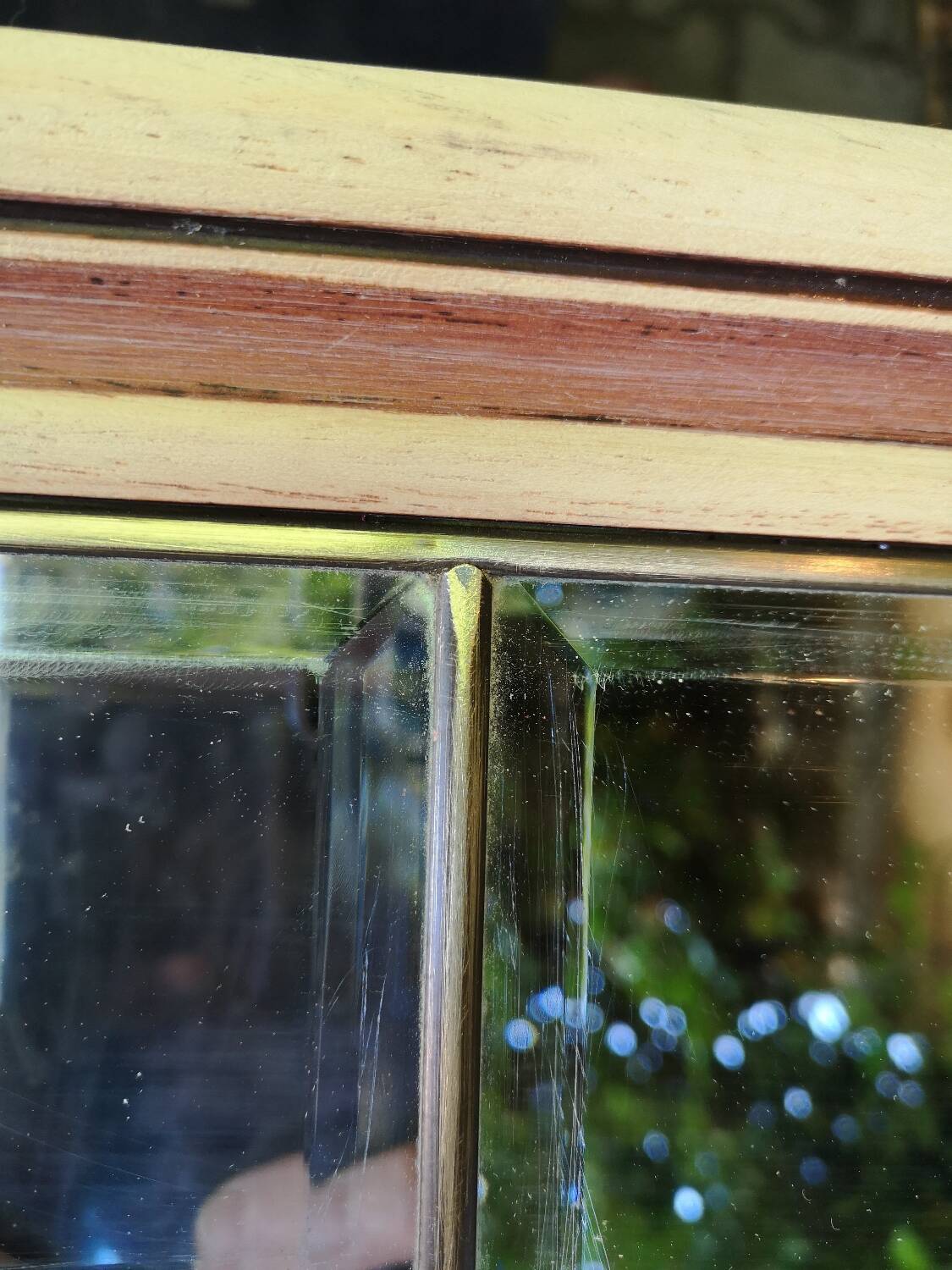 Miroir 9 facettes bisautees