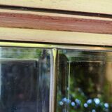 Mirror with 9 beveled facets