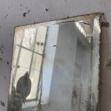 Very stung old bevelled mirror 39x60cm