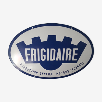 Plaque émaillée Frigidaire