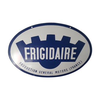 Plaque émaillée Frigidaire