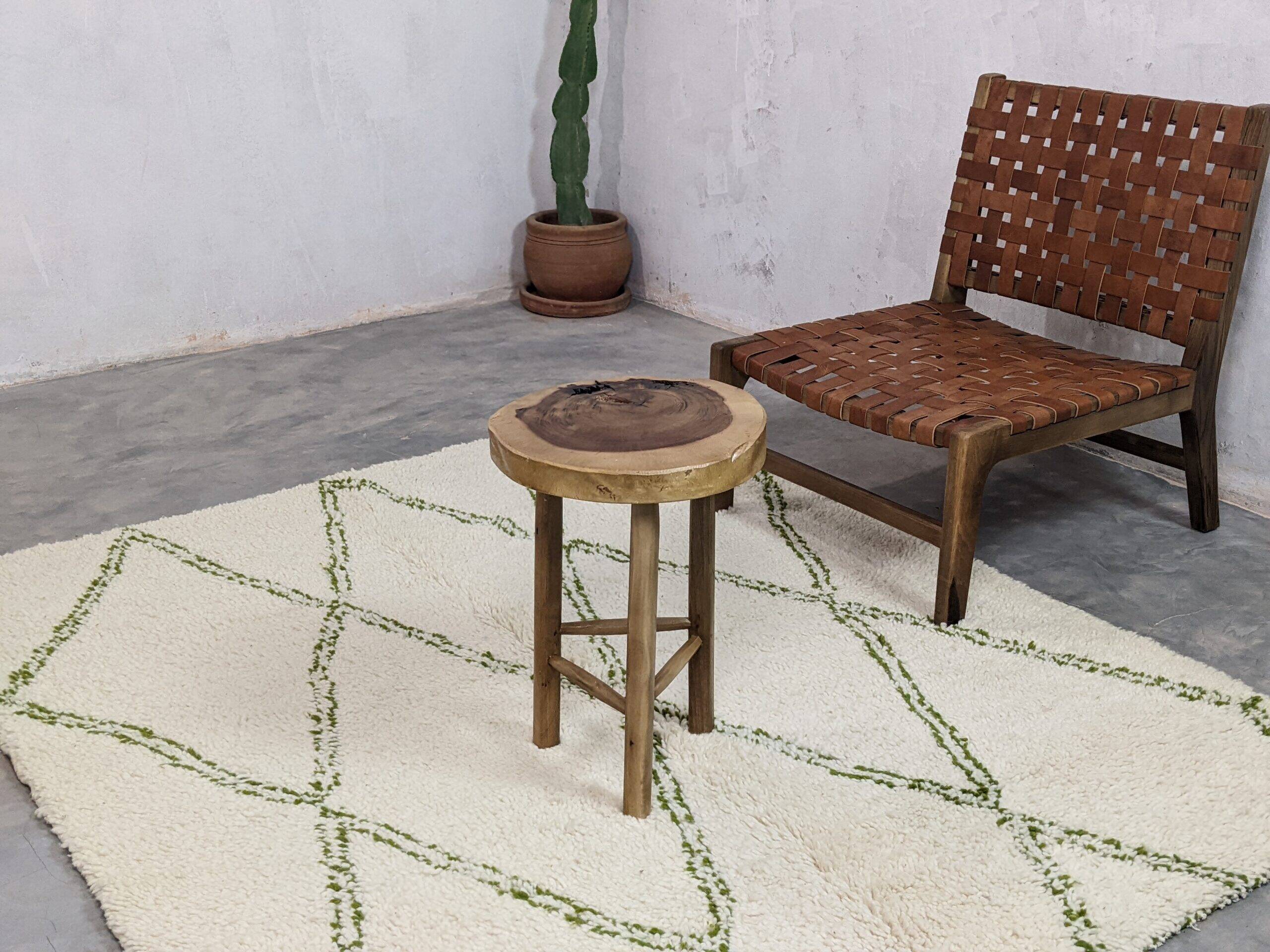 Walnut wood table