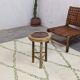 Walnut wood table