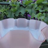 Pink opaline hanging lamp