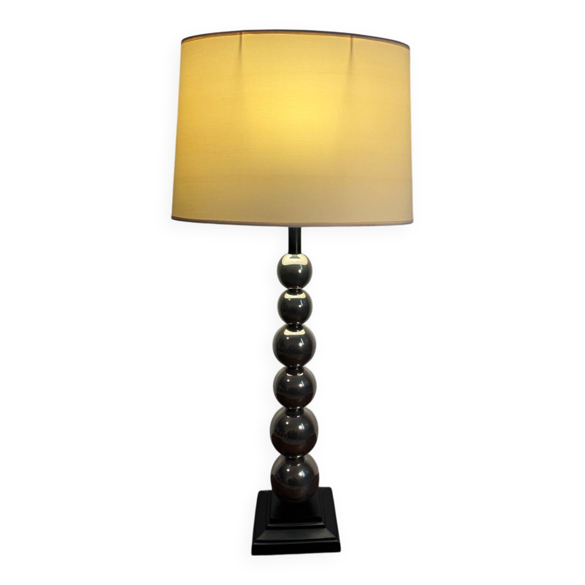 Parex metal ball base lamp from the 80s