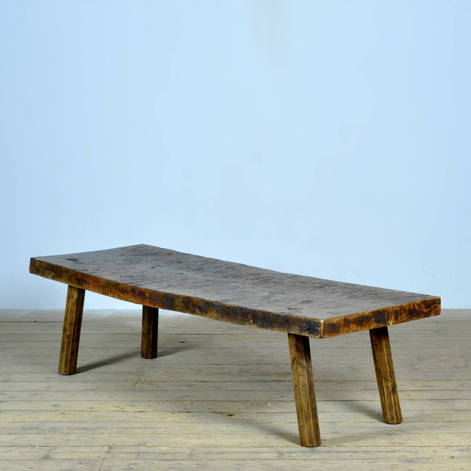oak coffee table, circa 1930s