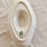 Old ironstone sauce boat Saint-Amand model 3003