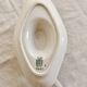 Old ironstone sauce boat Saint-Amand model 3003