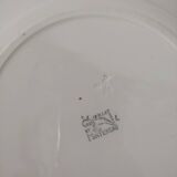 Set of two serving plates from Creil and Montereau